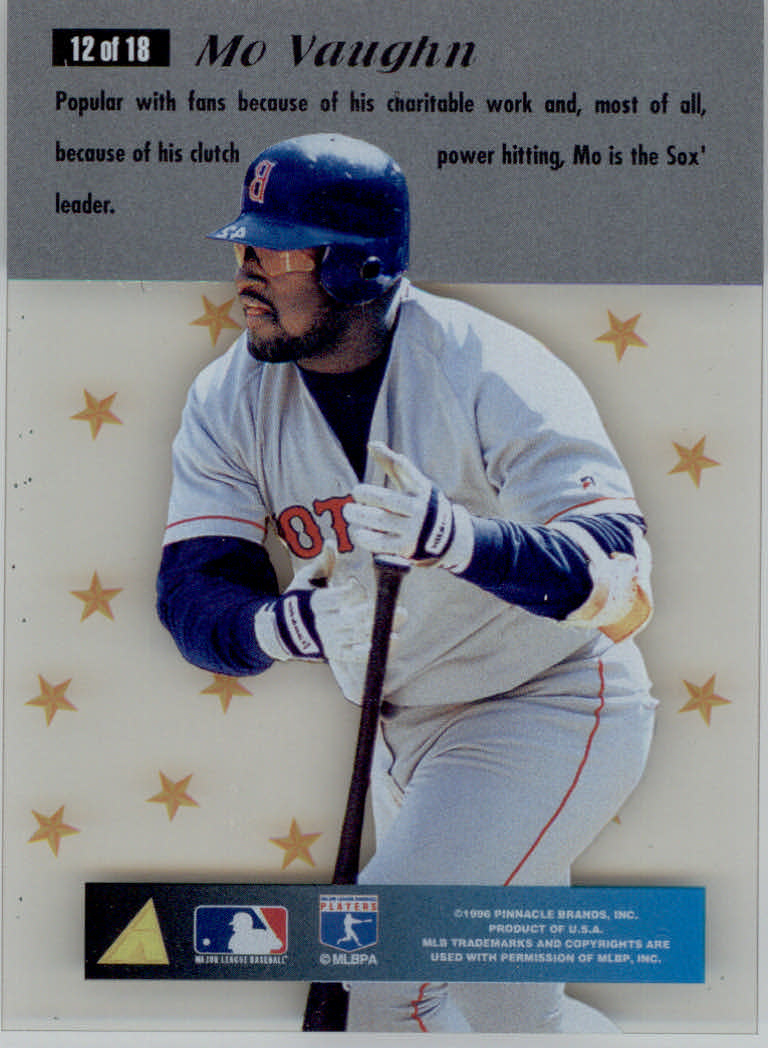 1996 Pinnacle Baseball "Essence of the Game" Insert Cards - Picture 17 of 25
