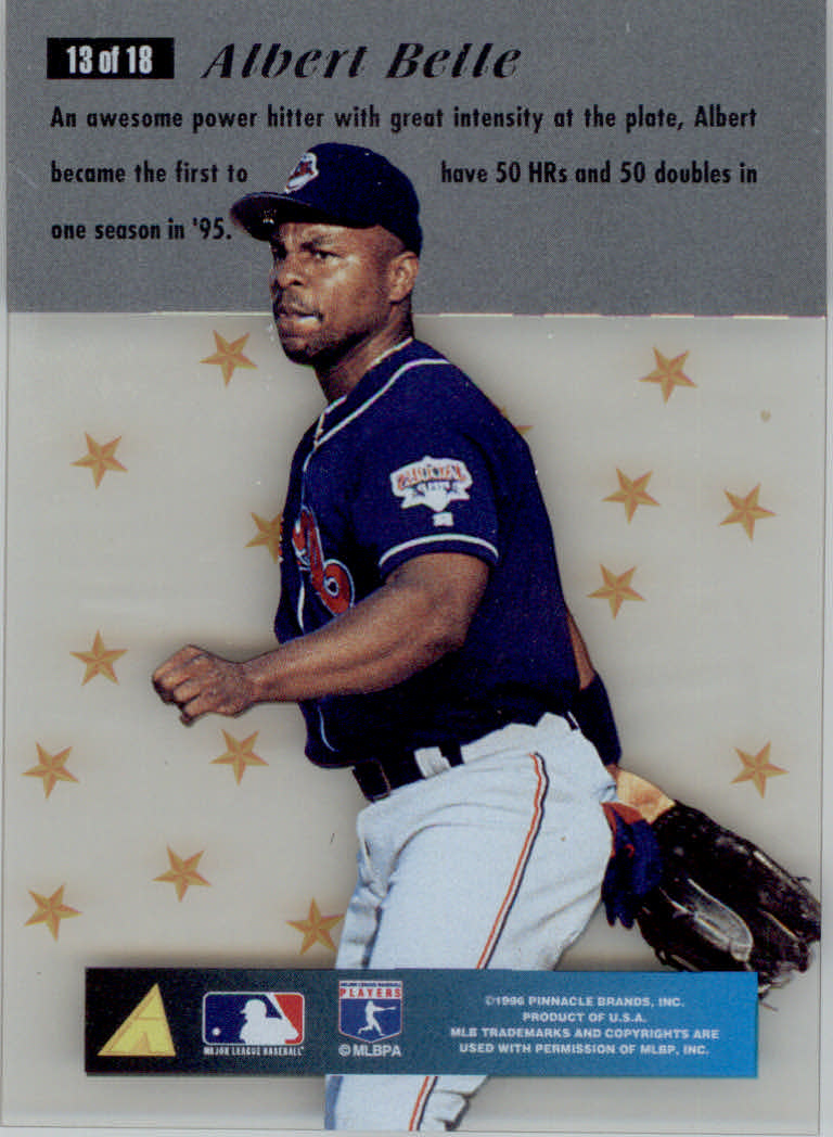1996 Pinnacle Baseball "Essence of the Game" Insert Cards - Picture 19 of 25