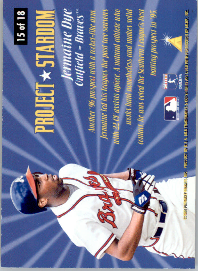 1996 Pinnacle Baseball "Promo and Insert" Cards - Picture 13 of 27