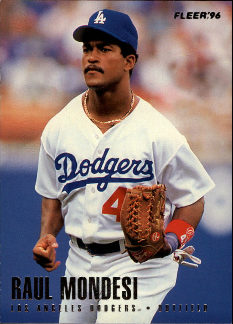 Raul Mondesi Signed 1996 Studio Baseball Card - Los Angeles