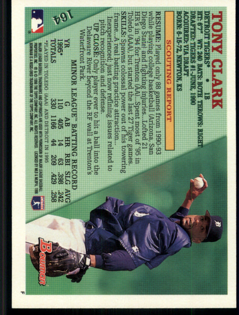 1996 Bowman Baseball "Foil" Parallel Cards - Picture 77 of 197
