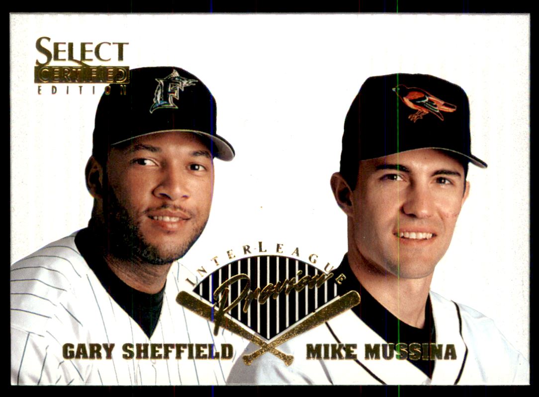 1996 Select Certified Interleague Preview #16 G.Sheffield/M.Mussina