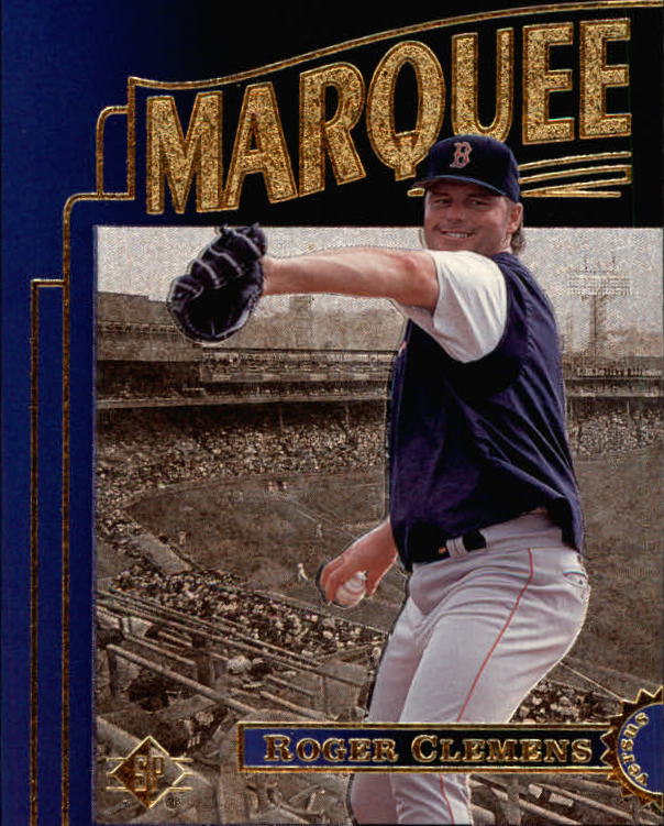 1996 SP Marquee Matchups #MM19 Roger Clemens