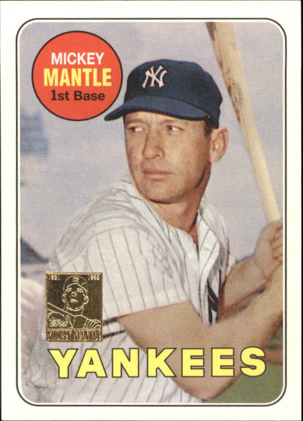 1996 Topps Mantle #19 Mickey Mantle/1969 Topps
