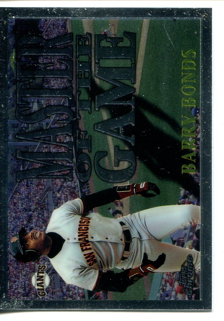 1996 Topps Chrome Masters of the Game #18 Barry Bonds