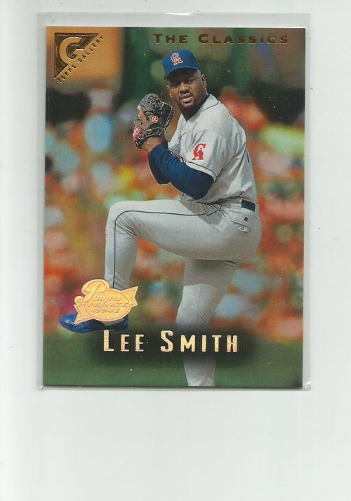 1996 Topps Gallery Players Private Issue #46 Lee Smith