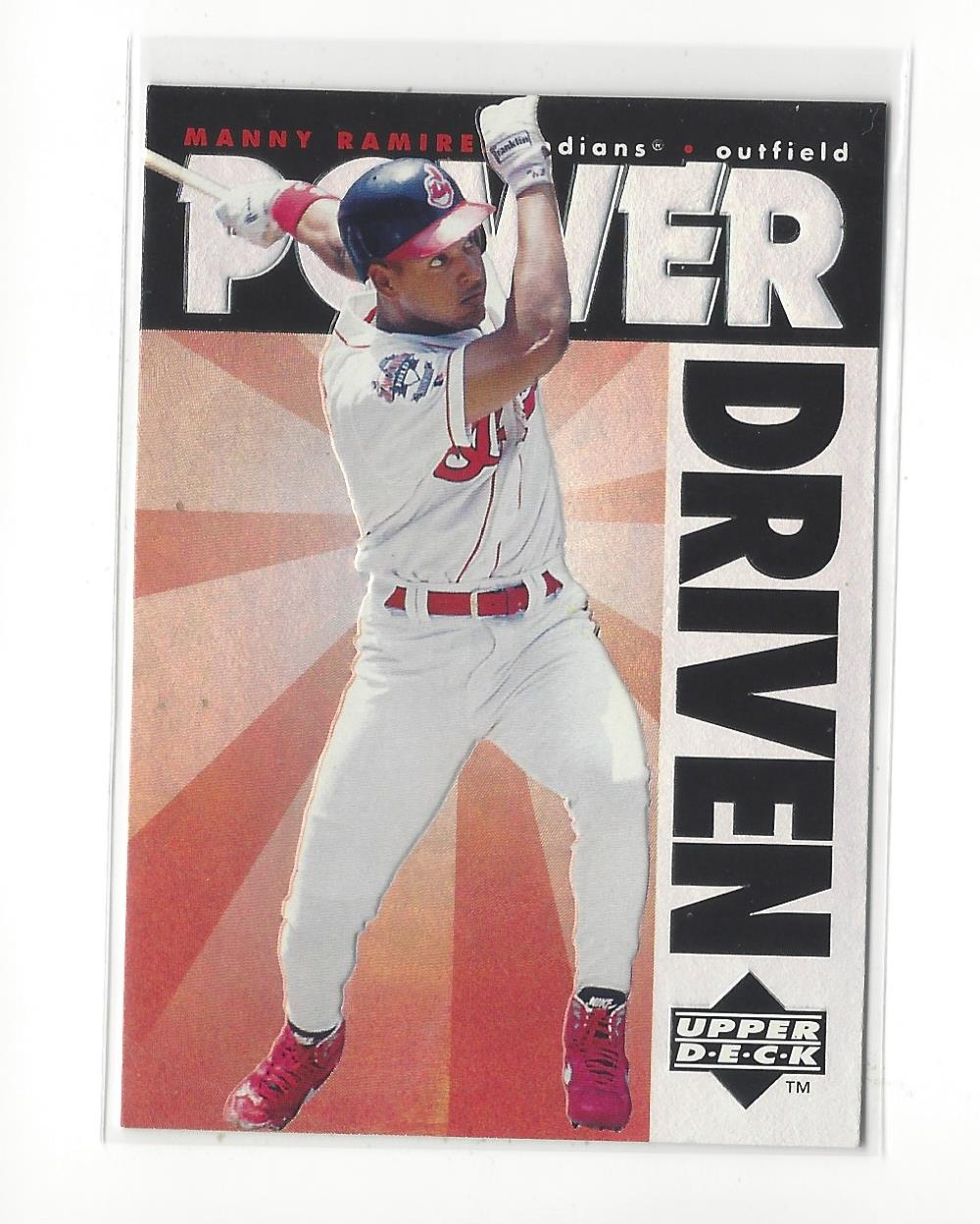 1996 Upper Deck Power Driven #PD13 Manny Ramirez