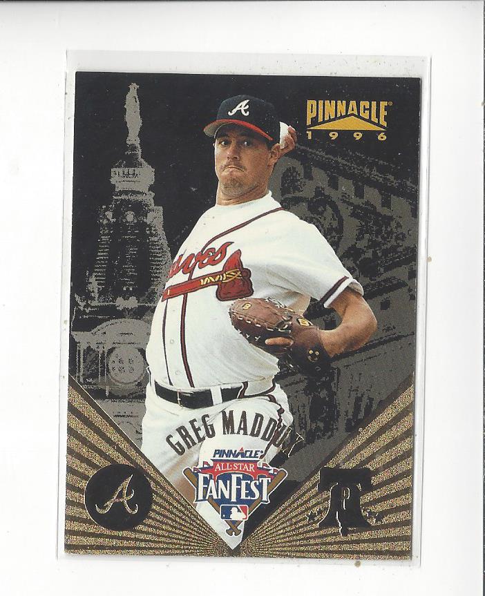 1996 Pinnacle FanFest #2 Greg Maddux