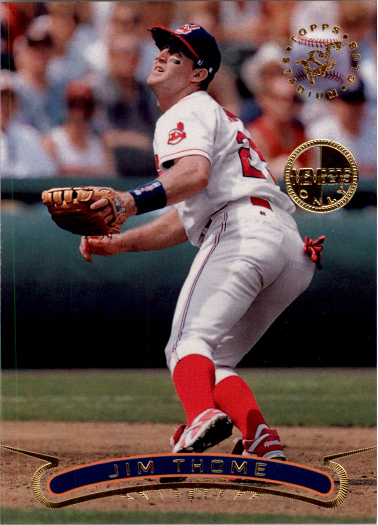 1996 Stadium Club Members Only Parallel #357 Jim Thome