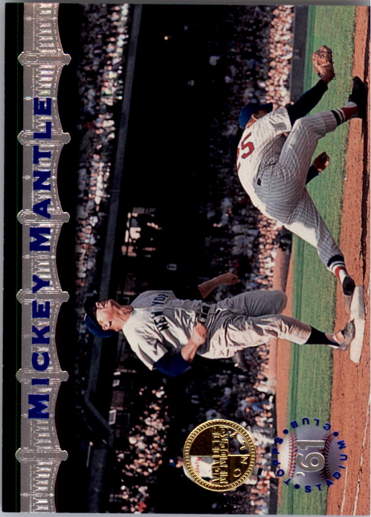 1996 Stadium Club Members Only Parallel #MMA11 Mickey Mantle