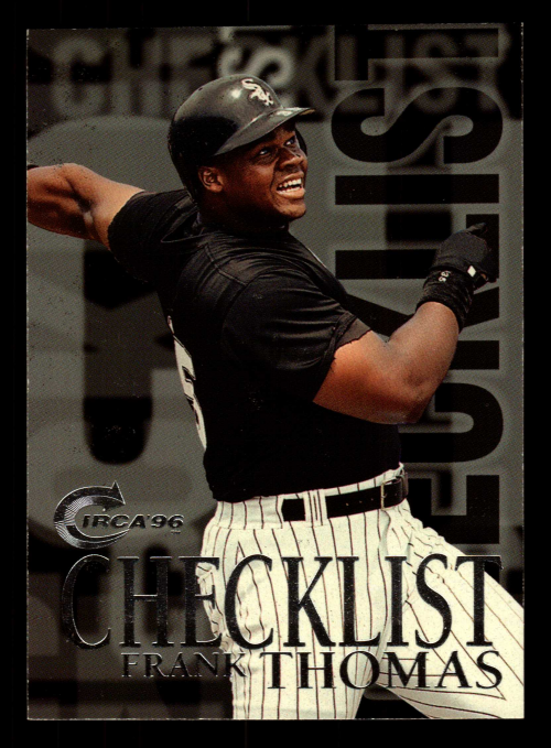 Frank Thomas 1996 Stadium Club Megaheroes #MH1