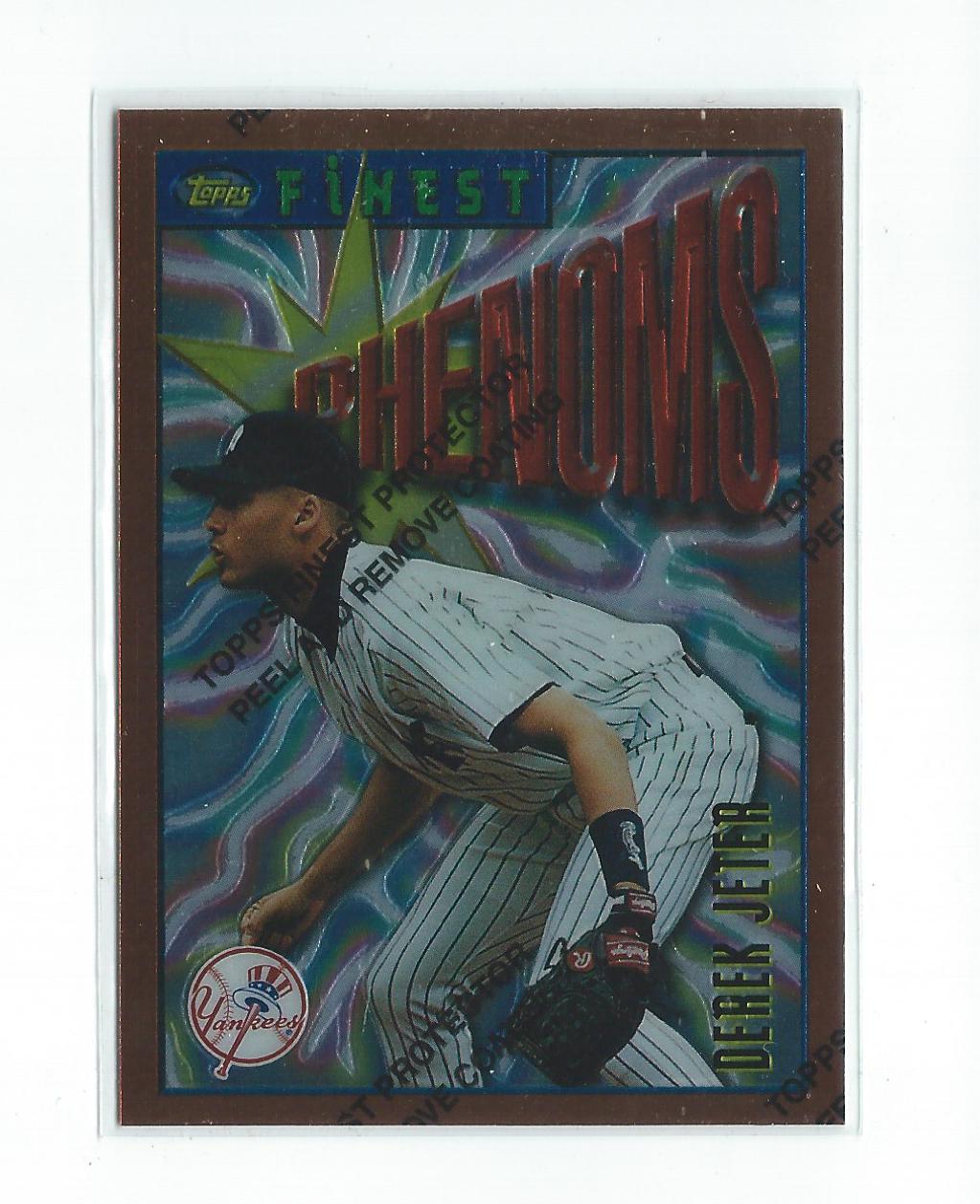 1996 Finest #B92 Derek Jeter B