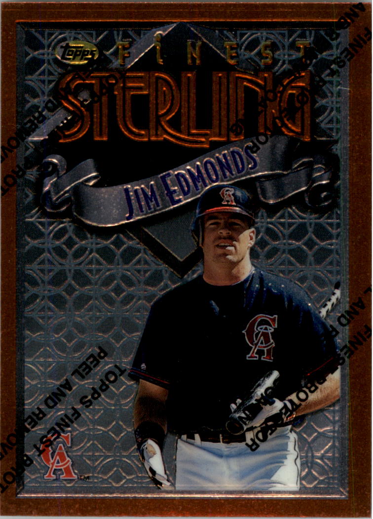1996 Finest #B216 Jim Edmonds B