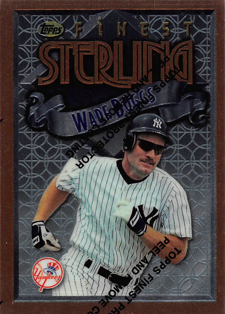 Wade Boggs cards (1989-2024) Red Sox Yankees Rays - You Choose