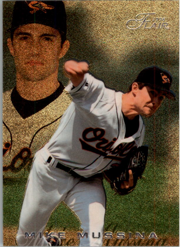 1996 Flair #9 Mike Mussina