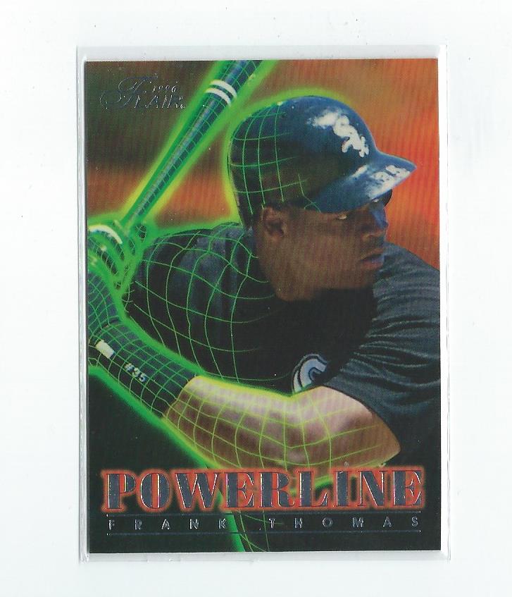 1996 Flair Powerline #9 Frank Thomas