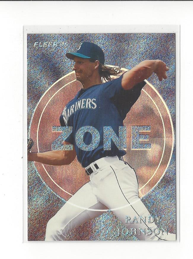 1996 Fleer Zone #5 Randy Johnson
