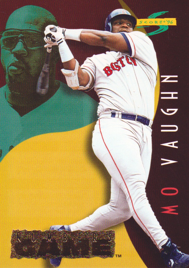 1996 Score Numbers Game #17 Mo Vaughn