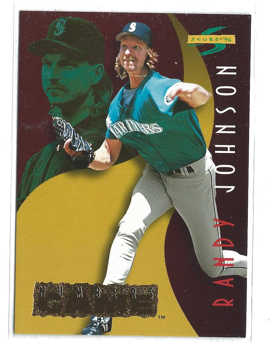 1996 Score Numbers Game #25 Randy Johnson