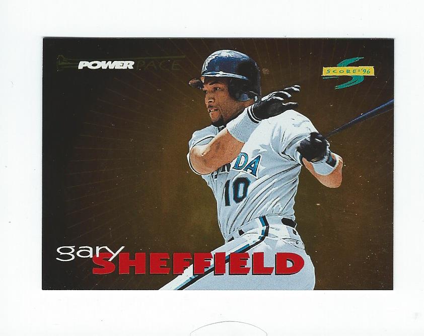 1996 Score Power Pace #6 Gary Sheffield