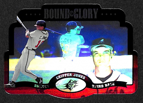 1996 SPx Bound for Glory #6 Chipper Jones