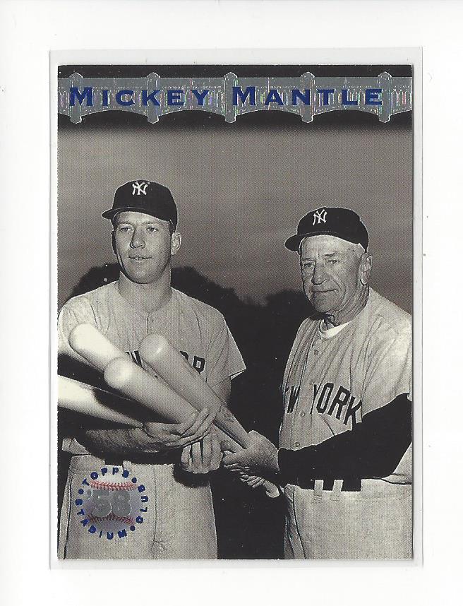 1996 Stadium Club Mantle #MM8 Mickey Mantle