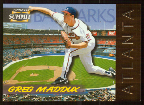 1996 Summit Ballparks #8 Greg Maddux