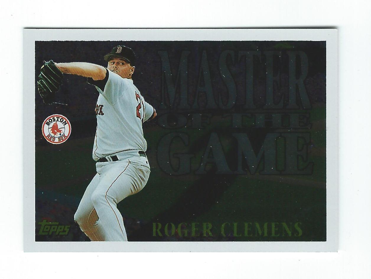 1996 Topps Masters of the Game #17 Roger Clemens