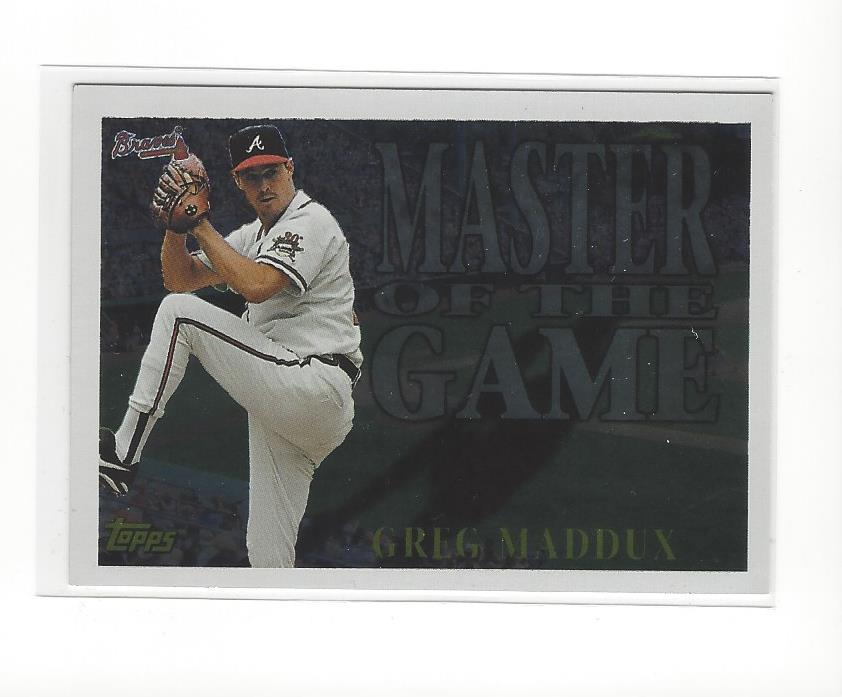 1996 Topps Masters of the Game #19 Greg Maddux