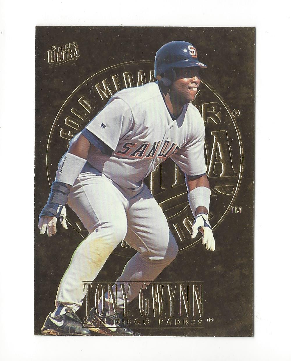 1996 Ultra San Diego Padres Baseball Card #284 Tony Gwynn free