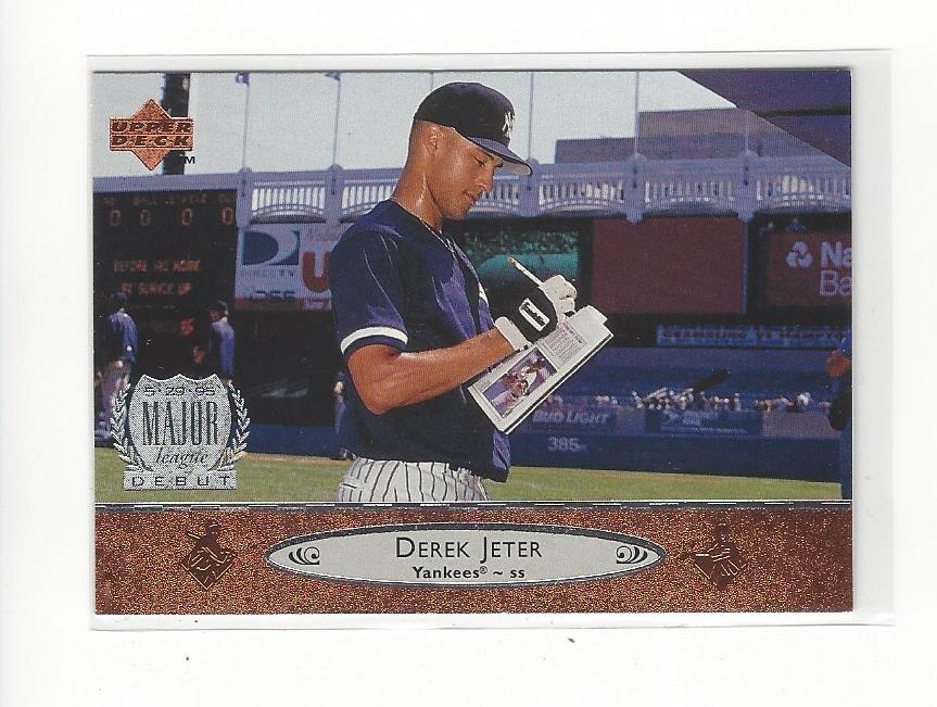 1996 Upper Deck #156 Derek Jeter