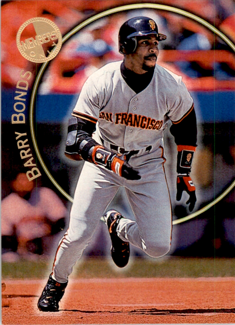 1996-97 Topps Members Only 55 #8 Barry Bonds