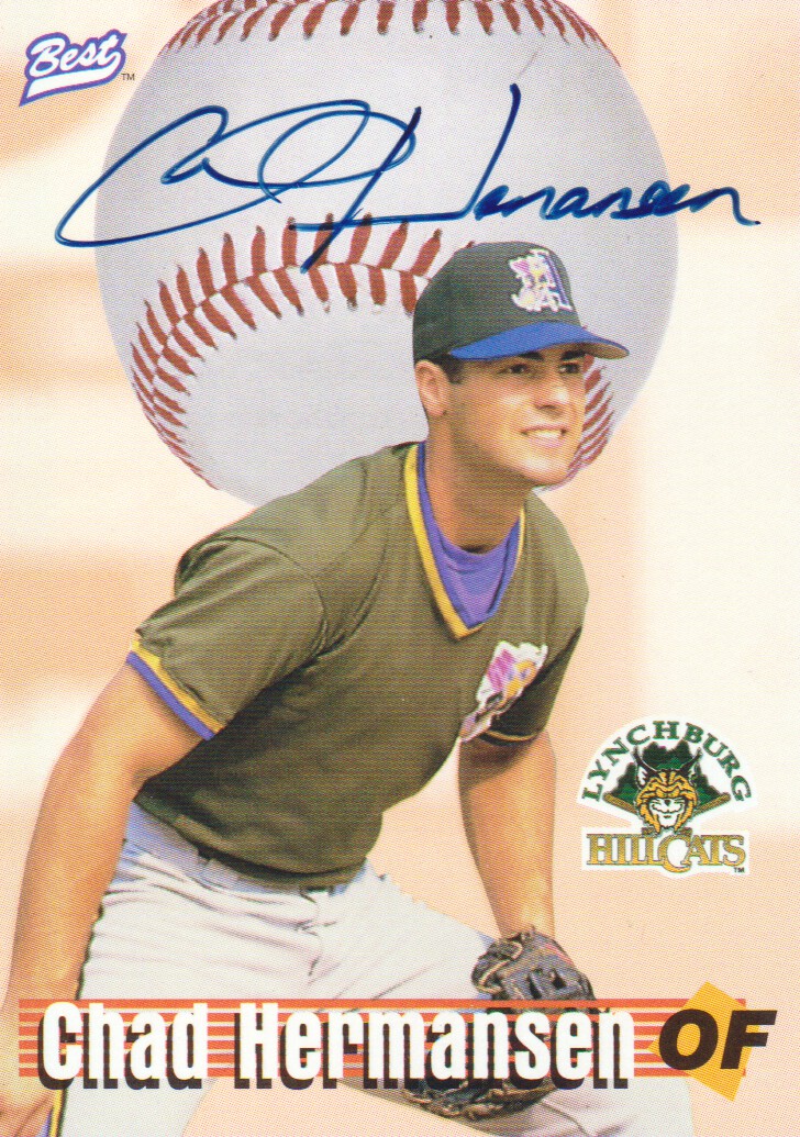 1997 Best Limited Autographs #17 Chad Hermansen