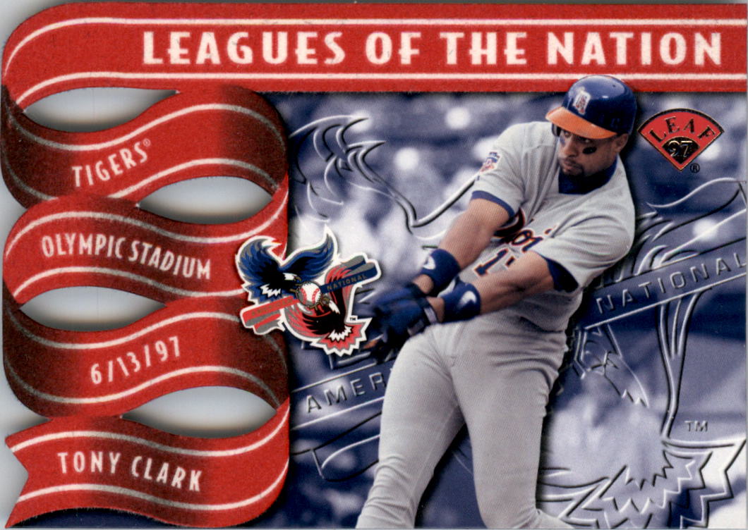 1997 Leaf Leagues of the Nation #15 V.Guerrero/T.Clark