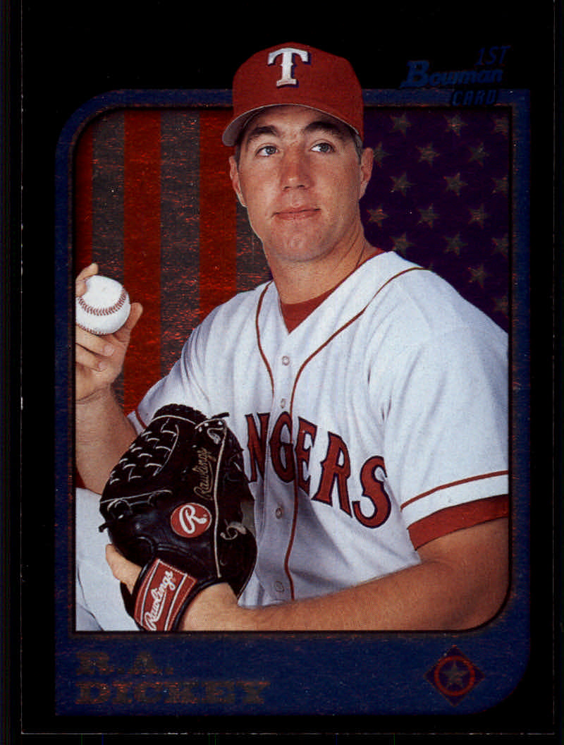 1997 Bowman R.A. Dickey #81 International Rookie Card RC
