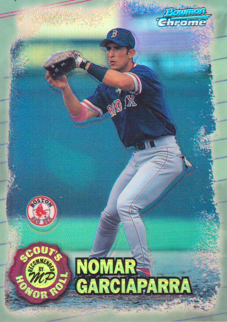 1997 Bowman Chrome Scout's Honor Roll Refractor #SHR15 Nomar Garciaparra