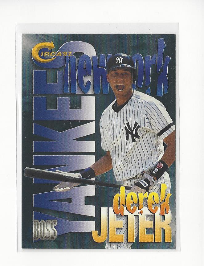 1997 Circa Boss #8 Derek Jeter