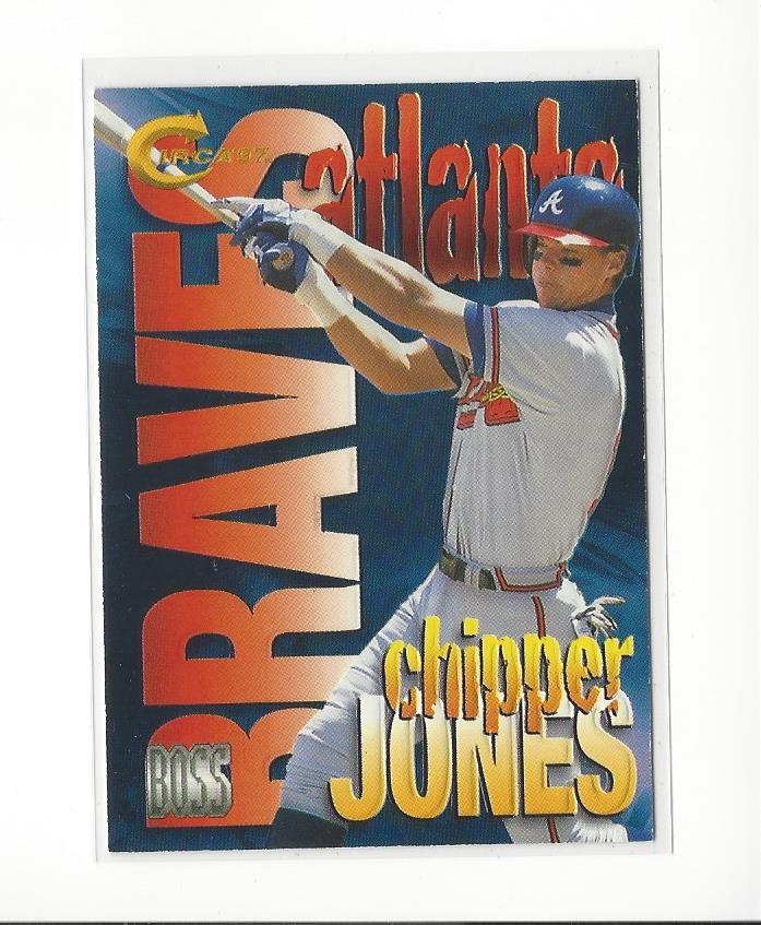 1997 Circa Boss #10 Chipper Jones