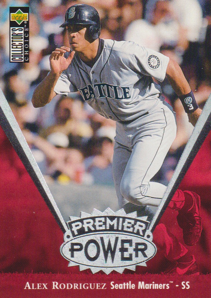 1997 Collector's Choice Premier Power #PP18 Alex Rodriguez