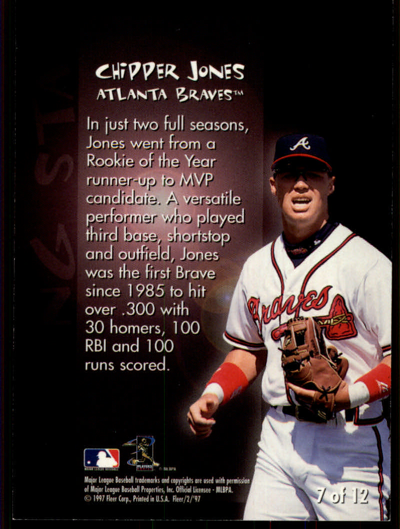 1997 Fleer Baseball "Soaring Stars" Insert Cards - Picture 7 of 9