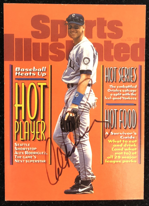 Seattle Mariners Alex Rodriguez Sports Illustrated Cover by Sports  Illustrated