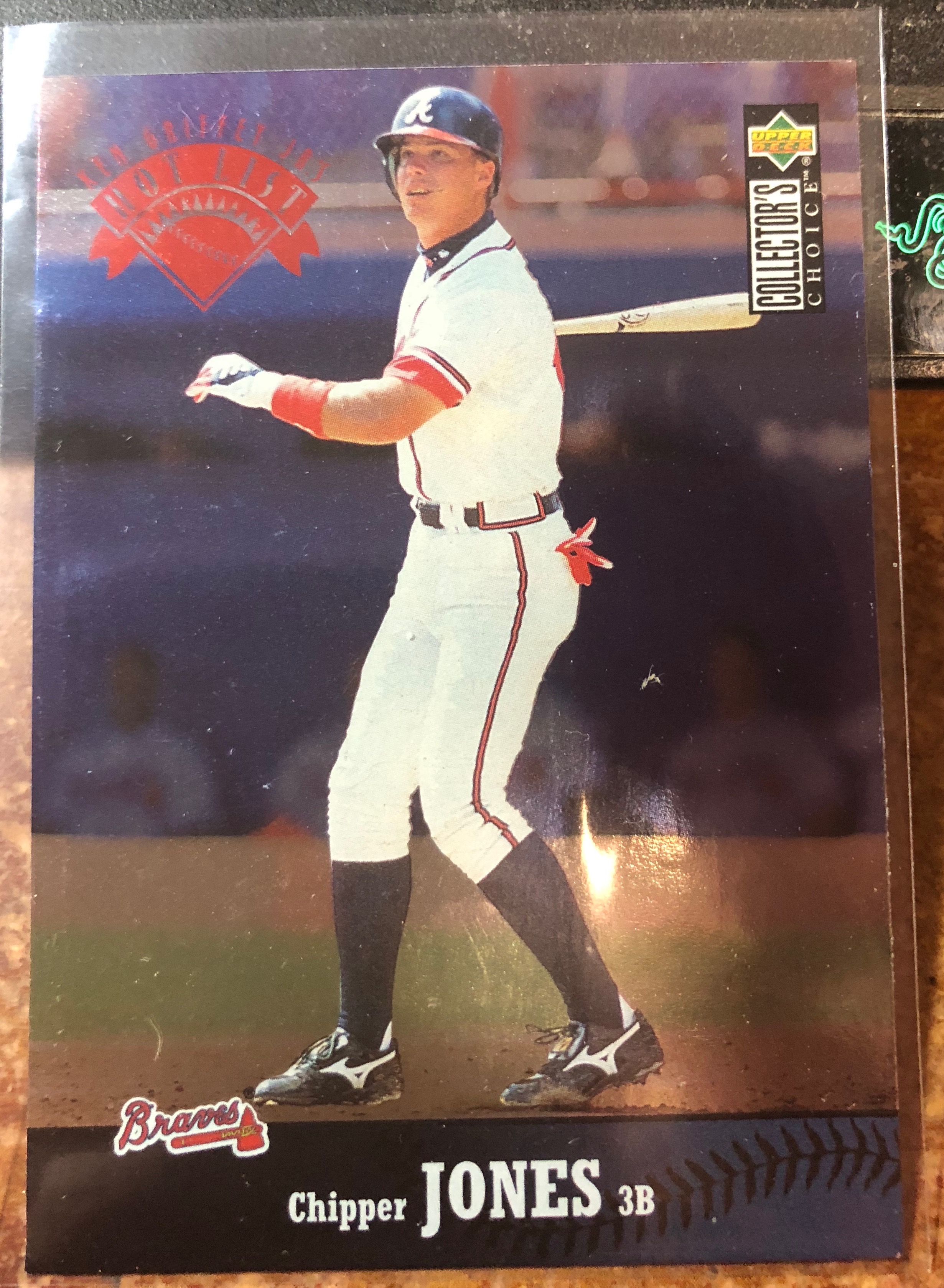 1997 Collector's Choice #326 Chipper Jones GHL