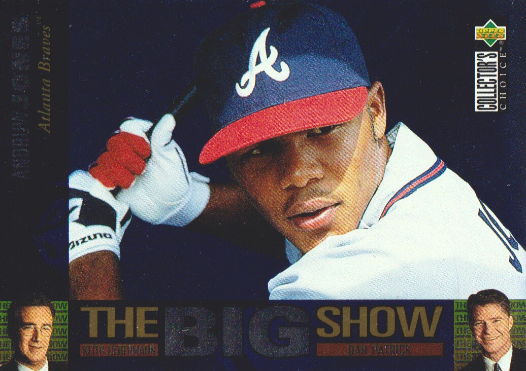1997 Collector's Choice The Big Show #3 Andruw Jones