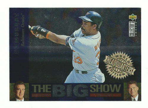 1997 Collector's Choice The Big Show World Headquarters #8 Eddie Murray