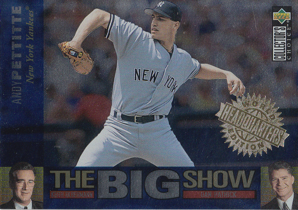 1997 Collector's Choice The Big Show World Headquarters #35 Andy Pettitte