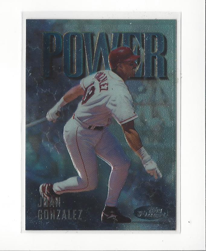1997 Finest Embossed #150 Juan Gonzalez S