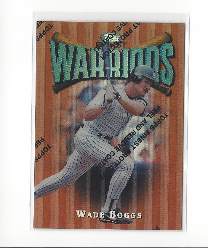 1997 Finest Refractors #62 Wade Boggs B