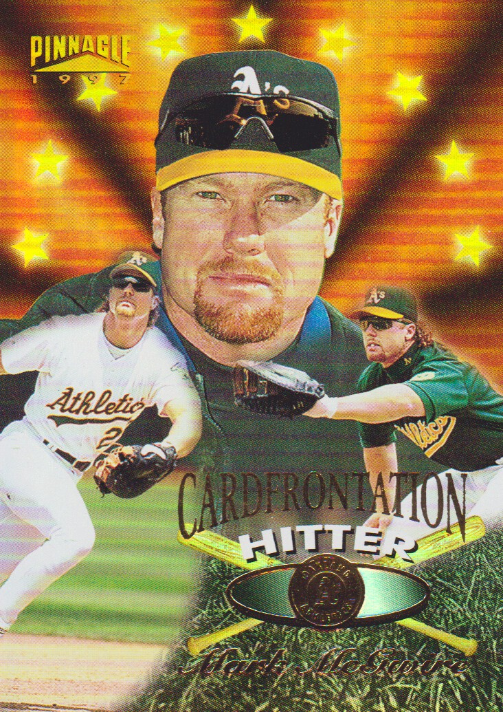 1997 Pinnacle Cardfrontations #4 M.McGwire/K.Appier