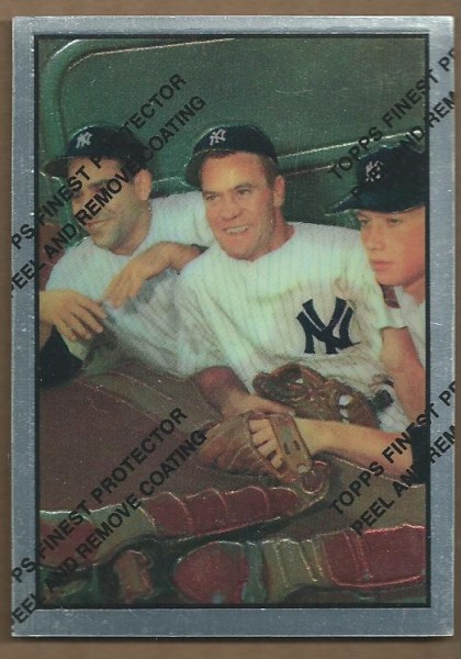 1997 Topps Mantle Finest #21 Mickey Mantle
