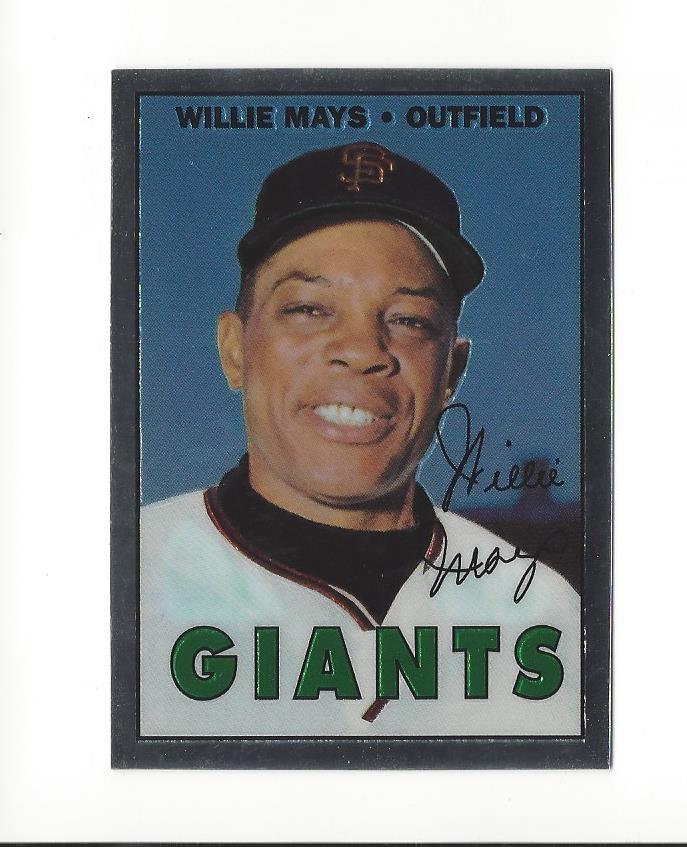1997 Topps Mays Finest #21 Willie Mays